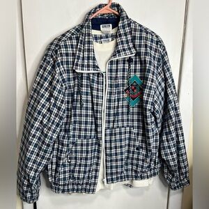 Line Up Plaid Golfing Outfit - Jacket, Pants & Shirt - Vintage
